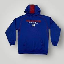New York Giants Football Hoodie NFL Reebok Kids L Pullover Sweatshirt
