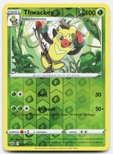 Carta Spada e Scudo Thwackey 013/202 Near Mint Pokemon Reverse Holo UC Tcg