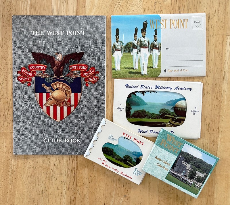 Vintage 1957 The West Point Guide Book plus Postcards~Souvenir Prints