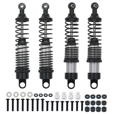 4Pcs Full Alloy 120mm Rc Shocks for 1-10 RC Car HSP RGT Himoto Redcat Shocks ...