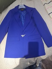 Eleganter Blazer Blau Neu mit Etikett Goldene...