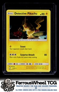 Detective Pikachu Card | eBay