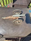 CIVIL WAR CANNON DAHLGREN 1861 AMERICAN FIELD VINTAGE Wood Metal 7" Barrel