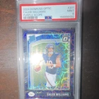 Panini 2024 Donruss Optic Caleb Williams Bears Rated Rookie #201 PSA 9