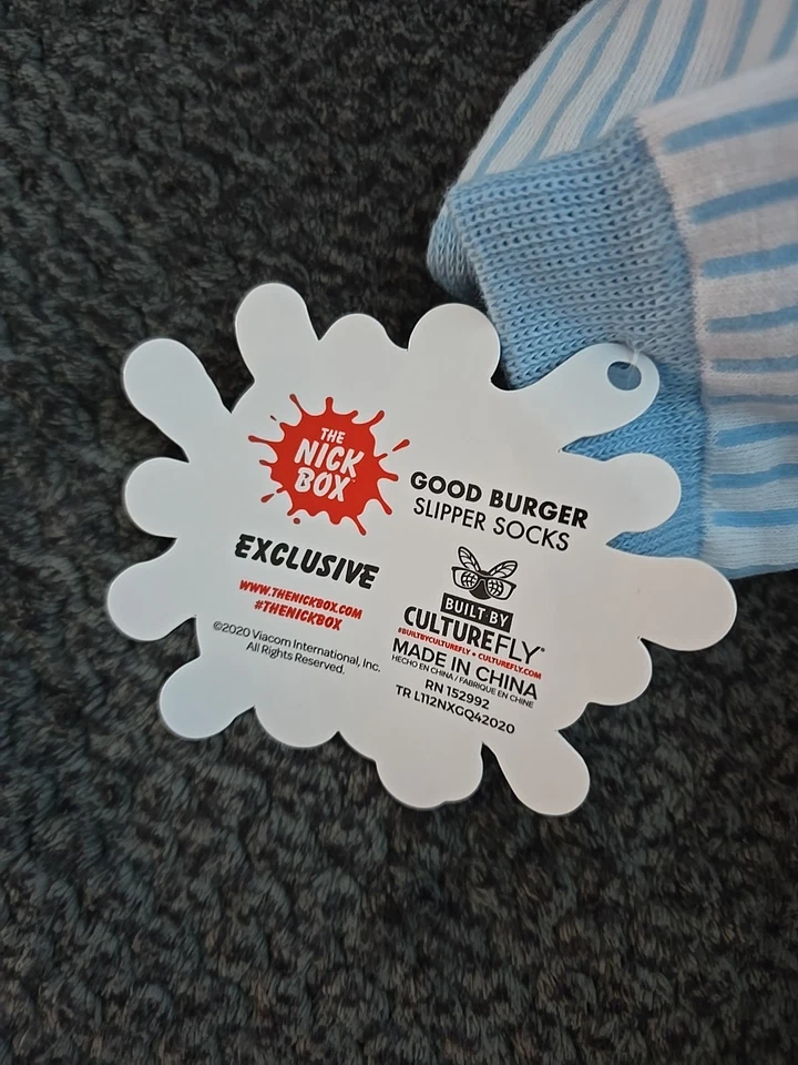 Calcetines Nickbox Goodburger Slipper nuevos con etiqueta Foto 2 de 3