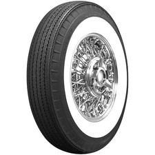 Coker Tire American Classic Bias Look Radial Whitewall Tire 670r15 Coker Tire American Classic Bias Look Radial Whitewall Tire 670r15