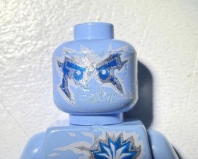 Lego Ninjago ZANE NRG Minifigure Authentic njo0069 9590 (DENTS BUT NO CRACKS)