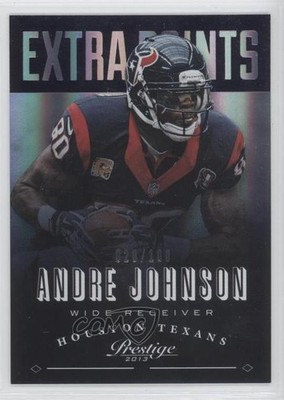 2013 Panini Prestige Extra Points Purple 20/100 Andre Johnson #78 HOF n1u