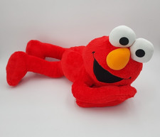 Fisher-Price Elmo Plush Laying Down Sesame Street Stuffed Toy 22" Arms Crossed
