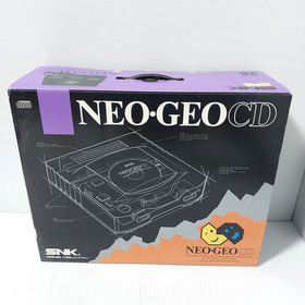 NEO GEO CD Console CD-T01 SNK Japanese console #0130331 with box 3 games Japan