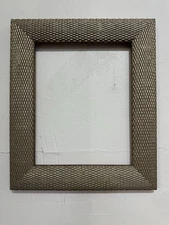 Silver Picture Frame Tropical Woven Unique Ready Made 5x7 8x10 11x14 16x20
