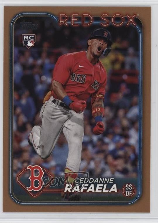 2024 Topps Series 1 Gold 1957/2024 Ceddanne Rafaela #313 9b1
