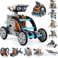 STEM Solar Robot Toy 12-in-1 Educational Science Kit DIY Building Toy for Kids