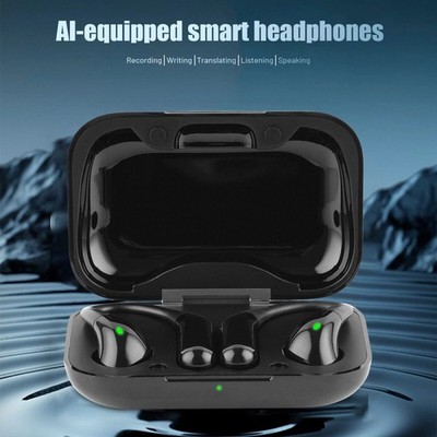 3 Modes AI Translator Earbuds 144+ Languages 5.4 TranslatorEarhook Travel/Work