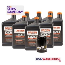 1 qt Driven Oil JGP20825K 5W30 Synthetic Motor Oil Pack of 8 Performance Parts