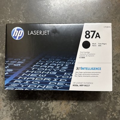 HP 87A (CF287A) Black Toner Cartridge Brand new Sealed