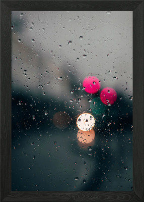 Bokeh Kunst gerahmtes Wandbild Poster Leinwanddruck Bild