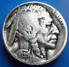 1935-D Buffalo Nickel. A Perfect Inexpensive Album Hole Filler! #35D03