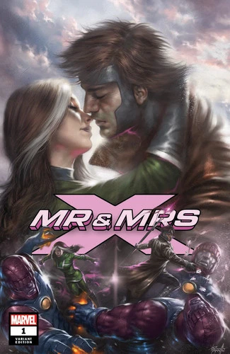 MR AND MRS X #1 LUCIO PARRILLO  EXCLUSIVE ROGUE GAMBIT X-MEN