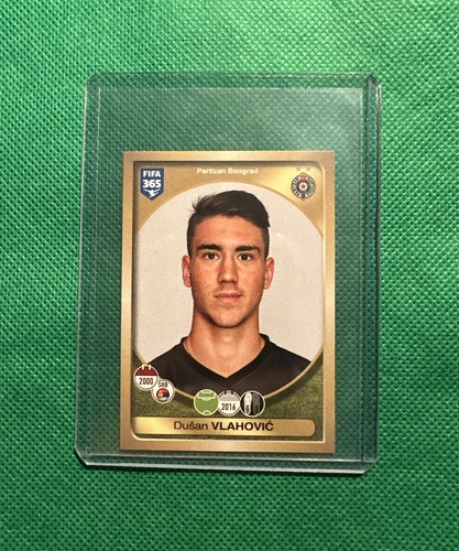 Dusan VLAHOVIC - Panini FIFA 365 2017 - #336 East Europe ROOKIE