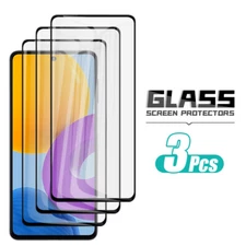 For Samsung Galaxy A35 S24 Plus S22 S23 FE Tempered Glass Screen Protector Cover