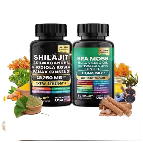 Dynamic Vitality Bundle - Sea Moss 多种维生素 & Shilajit Power 组合 — 第 3/4 张图片