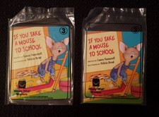 McDONALD'S 2023 HARPER COLLINS Book-If You Take A Mouse To School 3 Happy Meal