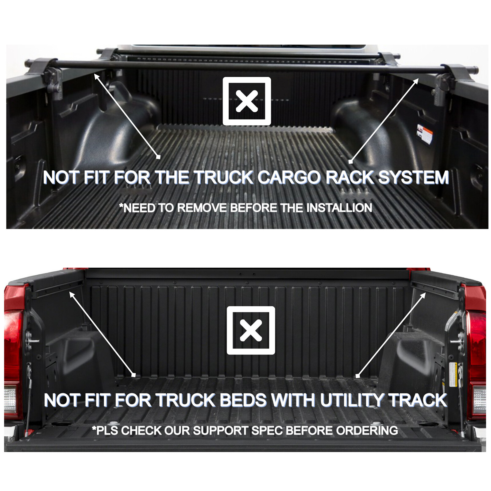 6.5' Soft Roll Up Vinyl Tonneau Cover for 1997-2004 Ford F-150  | Flareside Only