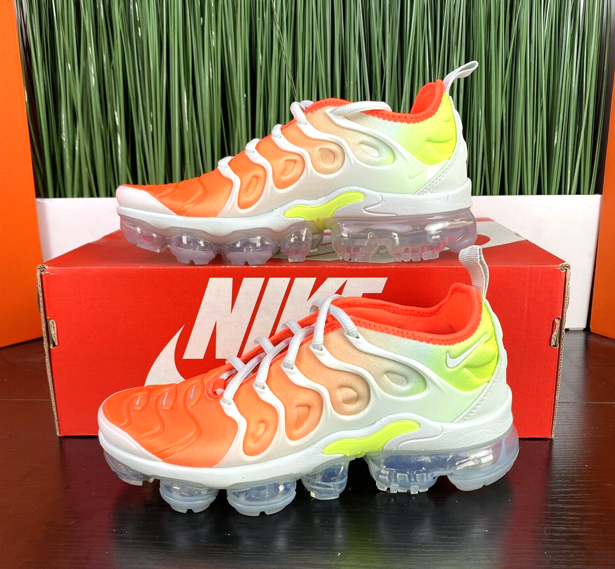 Size Nike Air VaporMax Plus Reverse Sunset W for sale online