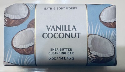 ALL NEW Vanilla Coconut Cleansing Bar 5 oz Bath & Body Works