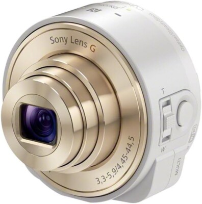 Sony Cyber-shot DSC-QX10 18,2 MP Digitalkamera - Weiß