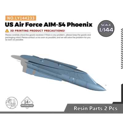 Yao's Studio LY144233 1/144 Model upgrade Parts US Air Force AIM-54 Phoenix