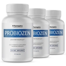 Probiozen - Zen for your Gut 3 Bottles 180 Capsules