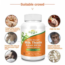 Silymarin, Dandelion, Artichoke - 1000 Mg Reduces Burden on Liver