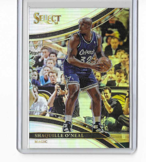 Shaquille O'Neal 2017 Panini Select #292 Courtside Shaq Silver Prizm SP HOF