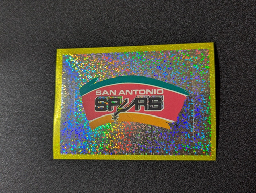 San Antonio Spurs - NBA - VINTAGE Spurs Logo - Basketball Stickers Panini 93-94 - Bild 3 von 4
