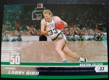 2008 Larry Bird Topps 50 Promo Card # 20 of 50