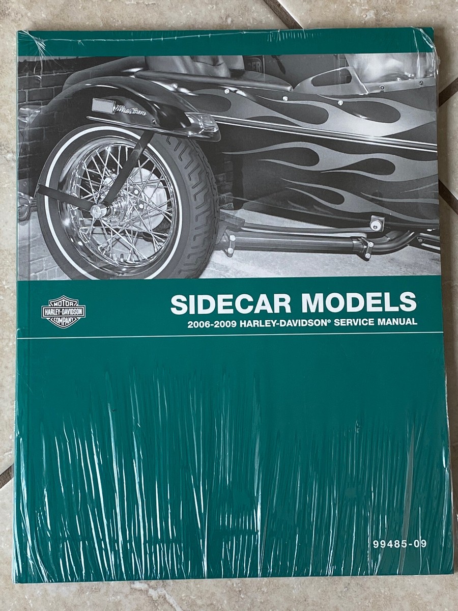 2006-2009 Harley Davidson Sidecar Models Service Manual : 99485-09 