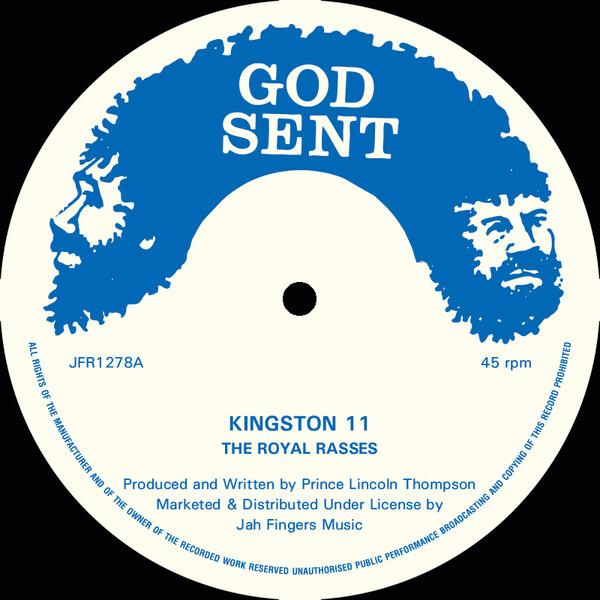 ジャマイカ7” The  Rasses Kingston 11 none God Sent Records /00050 The Royal Rasses – Kingston 11 – Vinyl (7