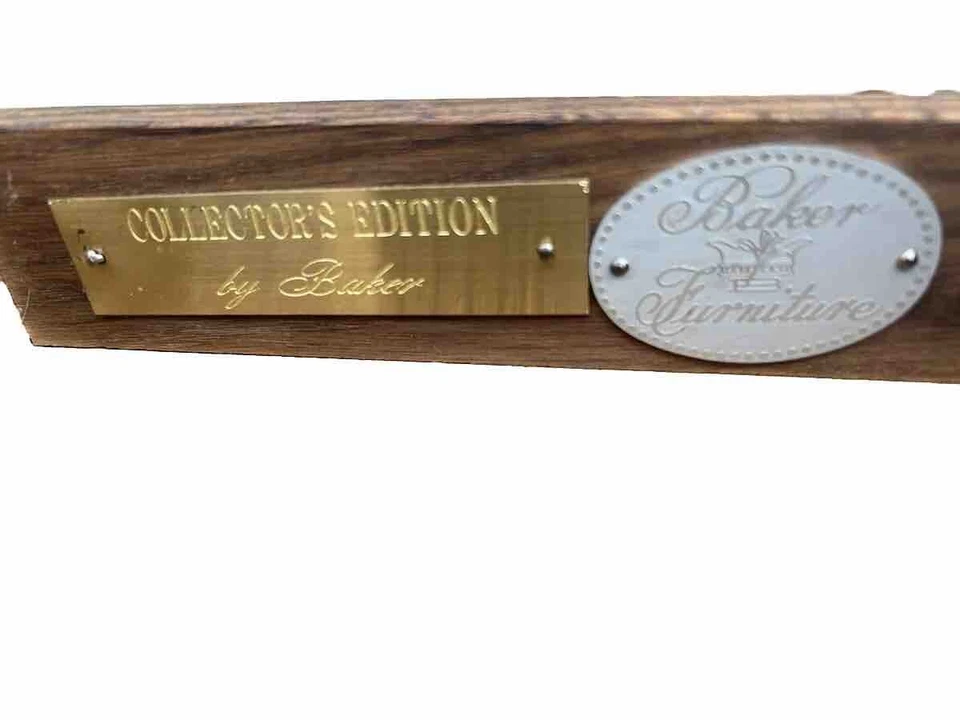 Edición Coleccionista por BAKER - Juego de Mesa y Sillas de Cartas/Juego Francés Roble Macizo Foto 2 de 4