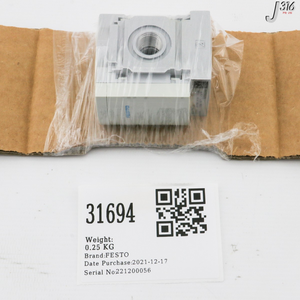 の 31694 FESTO BRANCHING MODULE, 529555 (NEW) MS4-FRM-1/4 | eBay