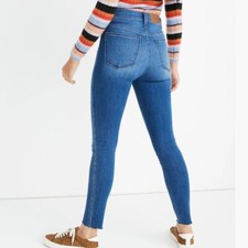 Madewell Roadtripper Curvy High Rise Skinny Jean Stretch Medium Wash 29