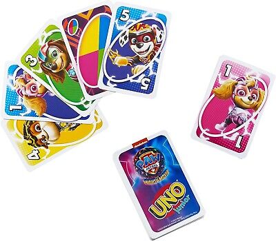 Jogo de Cartas MATTEL Uno Junior Paw Patrol (Idade Mínima: 3 Anos