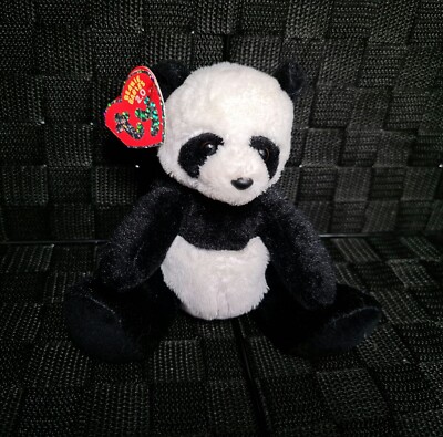 TY Beanie Baby 2.0 - MING - Panda - 2008
