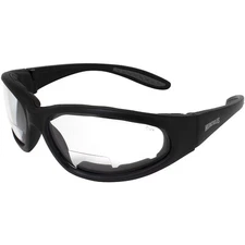 Global Vision Hercules Bifocal Anti-Fog Safety Glasses with EVA Foam, Clear Lens