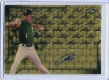 Marketplace image: 2017 Leaf Perfect Game Black Gold Superfractor Proof Randy Abshier Auto 1/1