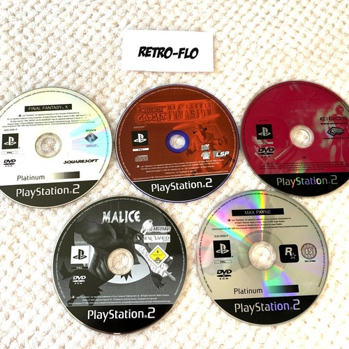 Lotto 5 Giochi PS2 Playstation 2 Da Restaurare