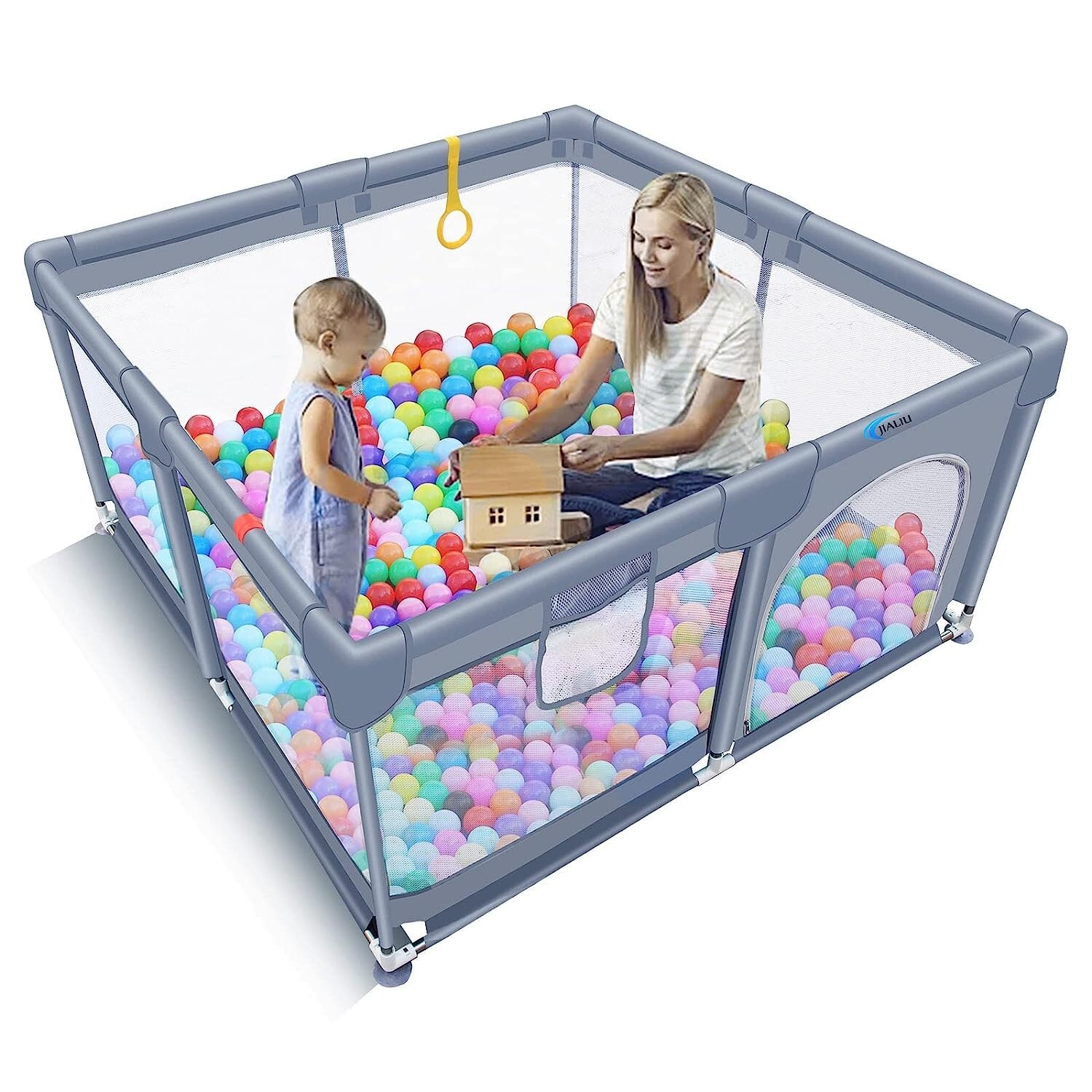Baby Playpen 50x50 Playard Fence Soft Safety for Kids Baby Indoor