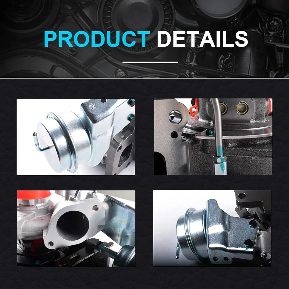 Turbo Turbocharger Kit Fit For 07-12 2.3L Honda MDX Acura RDX 2300DO-VT.T Engine - Image 4 of 4