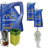 MANN-FILTER Inspektionspaket 7L Mannol Classic 10W-40 FüR Mercedes-Benz T1